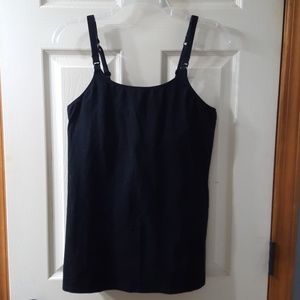 Gilligan & O'Malley Nursing Tank - Black